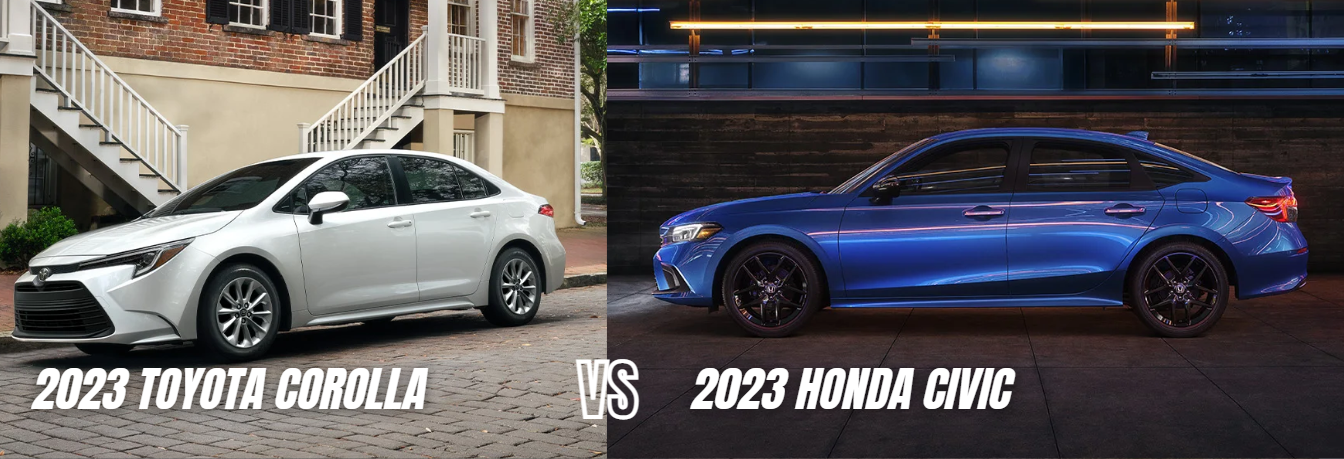 2023 Honda Civic vs 2023 Toyota Corolla in Waldorf, MD